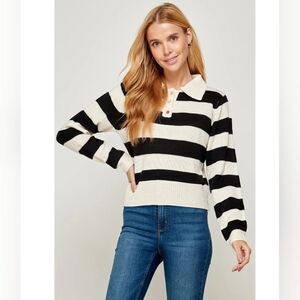 Large Striped Ellison Sweater